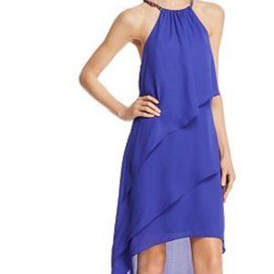 Laundry by Shelli Segal Tiered Halter Dress